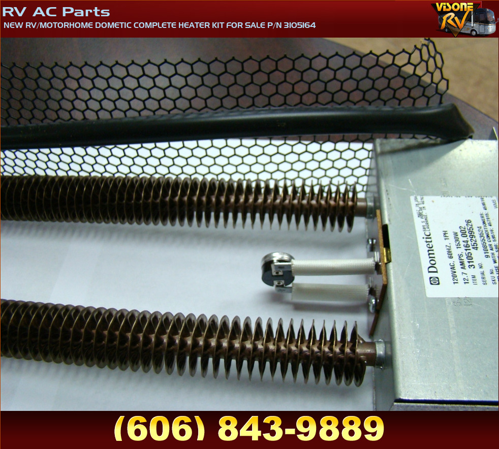 RV Appliances NEW RV/MOTORHOME DOMETIC COMPLETE HEATER KIT FOR SALE P/N