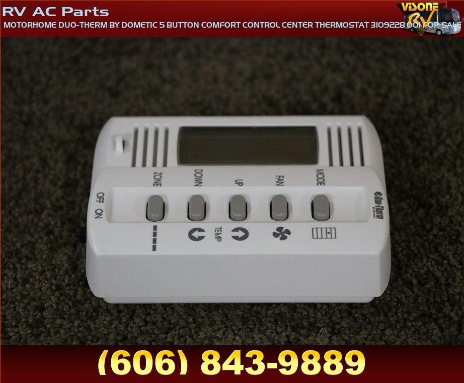 RV Appliances MOTORHOME DUOTHERM BY DOMETIC 5 BUTTON COMFORT CONTROL