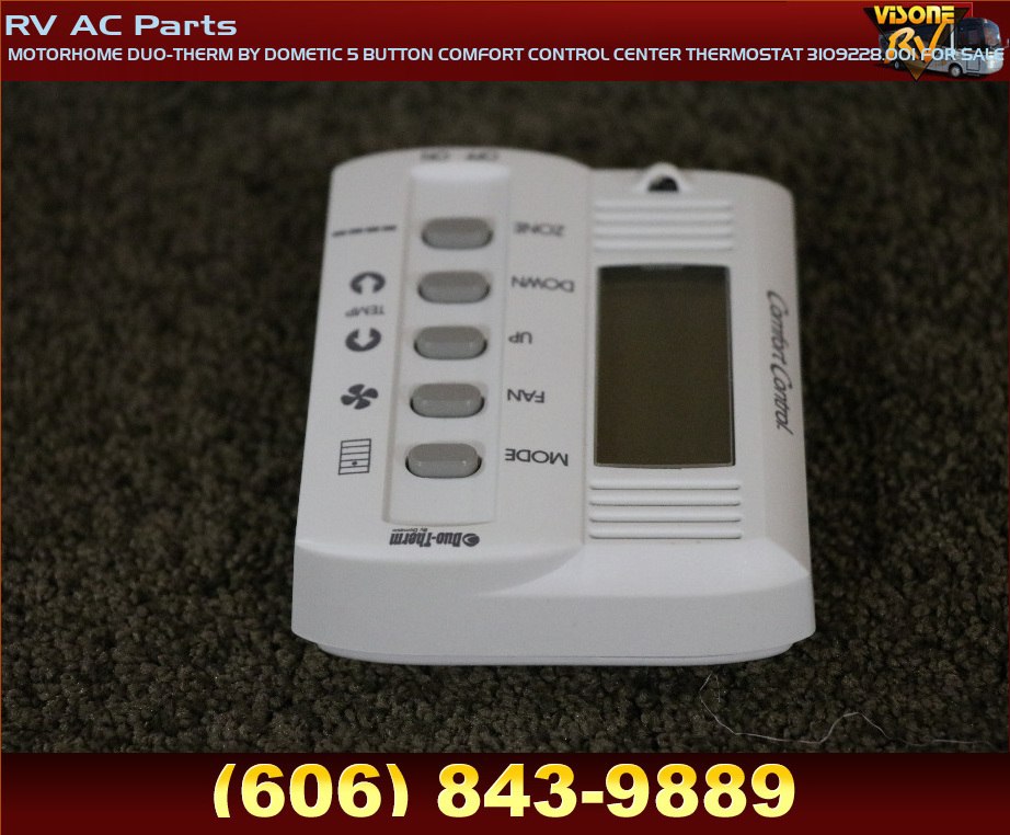 RV Appliances MOTORHOME DUOTHERM BY DOMETIC 5 BUTTON COMFORT CONTROL