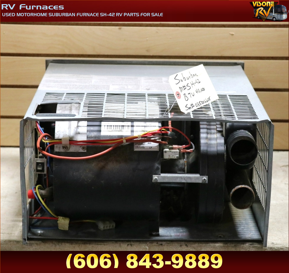 RV Appliances USED MOTORHOME SUBURBAN FURNACE SH42 RV PARTS FOR SALE RV Furnaces SUBURBAN