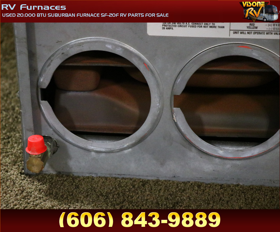 RV Appliances USED 20,000 BTU SUBURBAN FURNACE SF20F RV PARTS FOR SALE