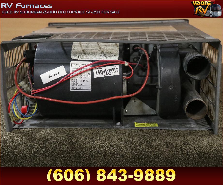 RV Appliances USED RV SUBURBAN 25,000 BTU FURNACE SF25Q FOR SALE RV