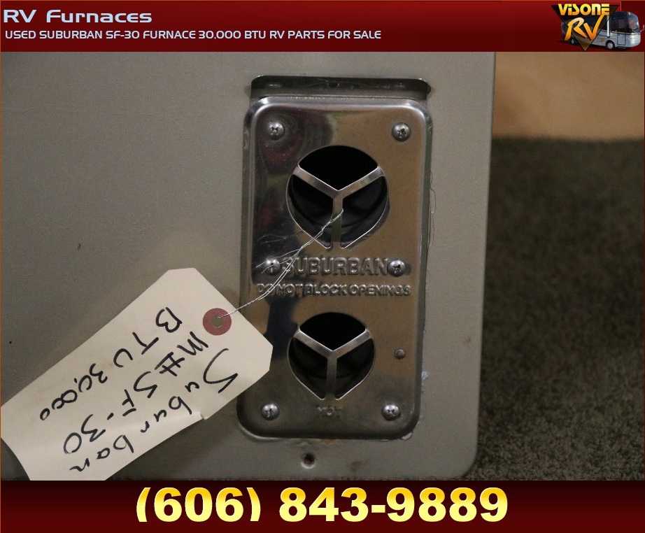 RV Appliances USED SUBURBAN SF30 FURNACE 30,000 BTU RV PARTS FOR SALE