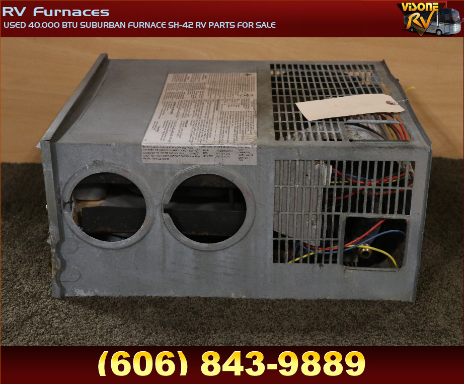 RV Appliances USED 40,000 BTU SUBURBAN FURNACE SH42 RV PARTS FOR SALE