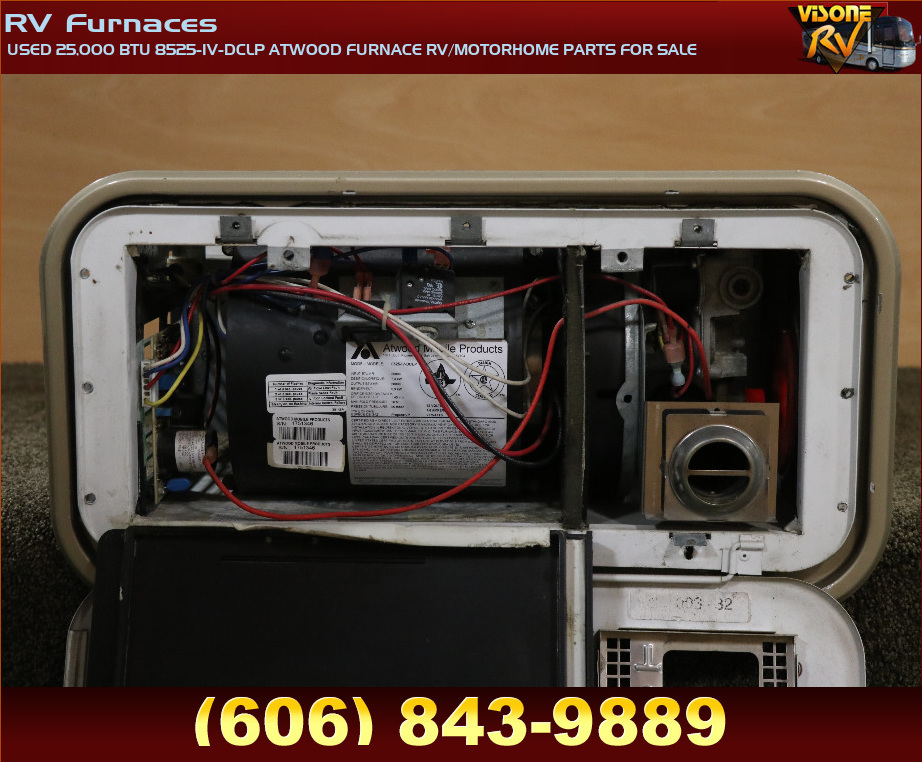 RV Appliances USED 25,000 BTU 8525IVDCLP ATWOOD FURNACE RV/MOTORHOME