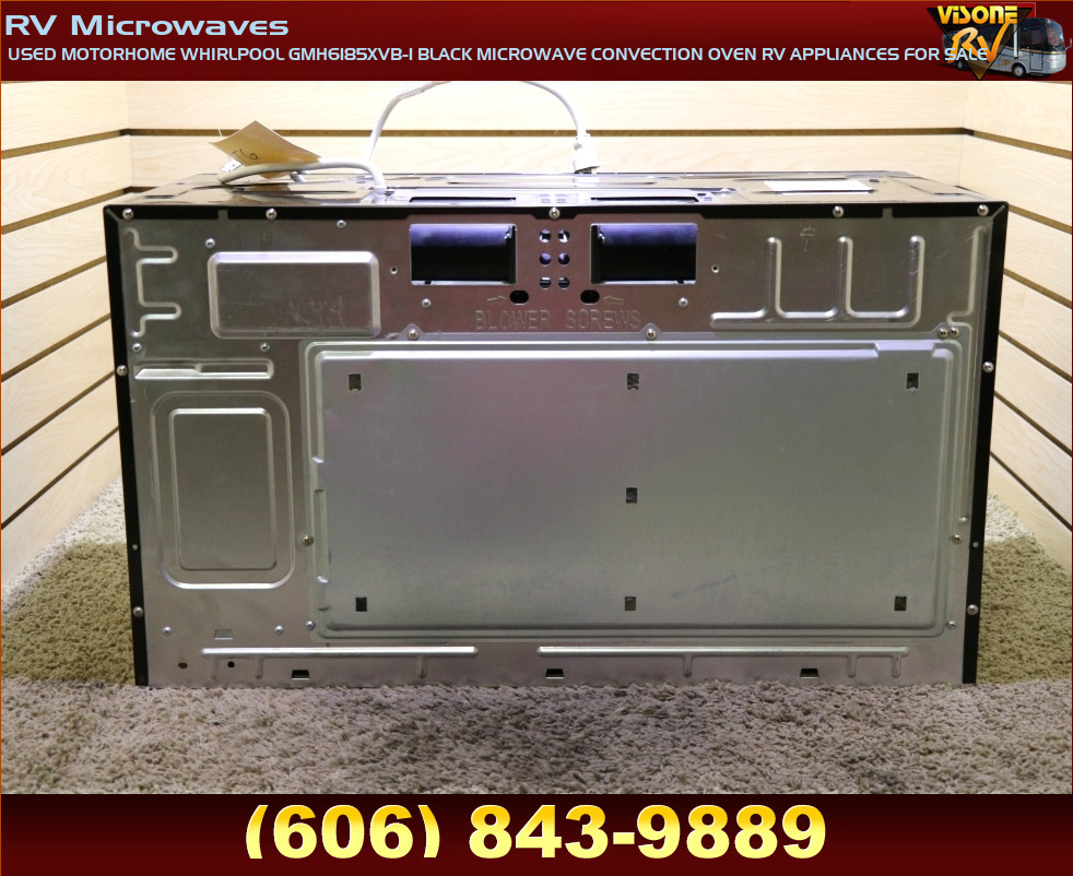 RV Appliances USED MOTORHOME WHIRLPOOL GMH6185XVB1 BLACK MICROWAVE
