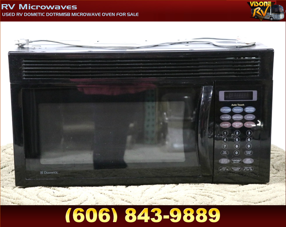 RV Appliances USED RV DOMETIC DOTRM15B MICROWAVE OVEN FOR SALE RV