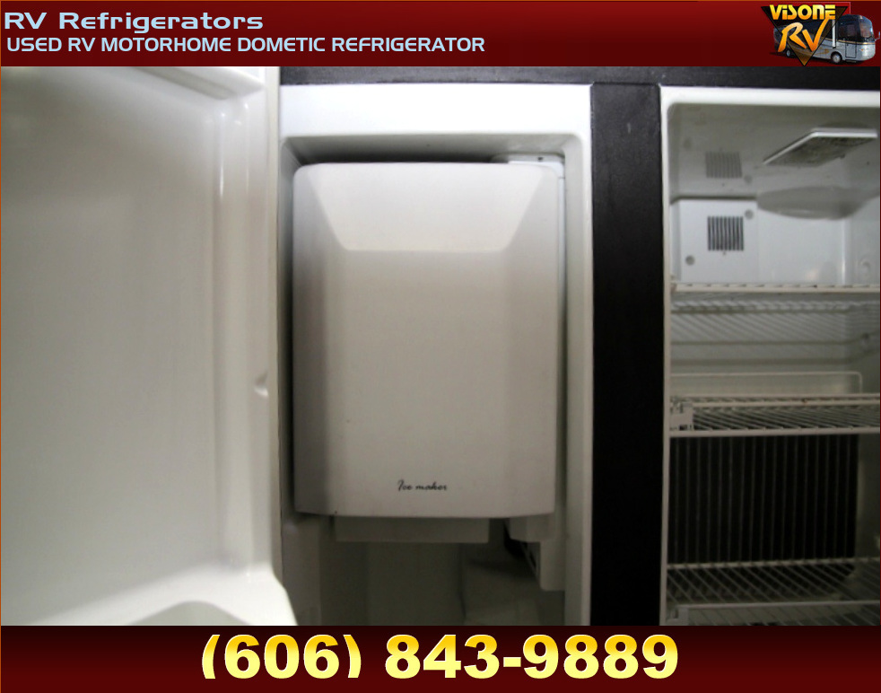 RV Appliances USED RV MOTORHOME DOMETIC REFRIGERATOR 2 WAY SIDE BY