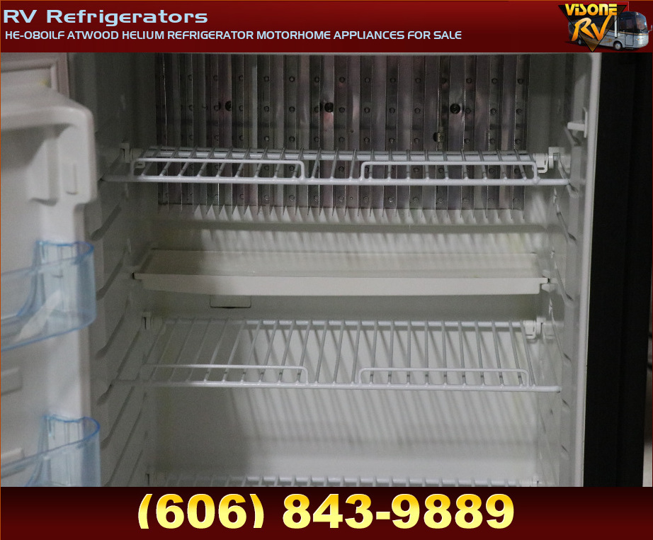 RV Appliances HE0801LF ATWOOD HELIUM REFRIGERATOR MOTORHOME APPLIANCES