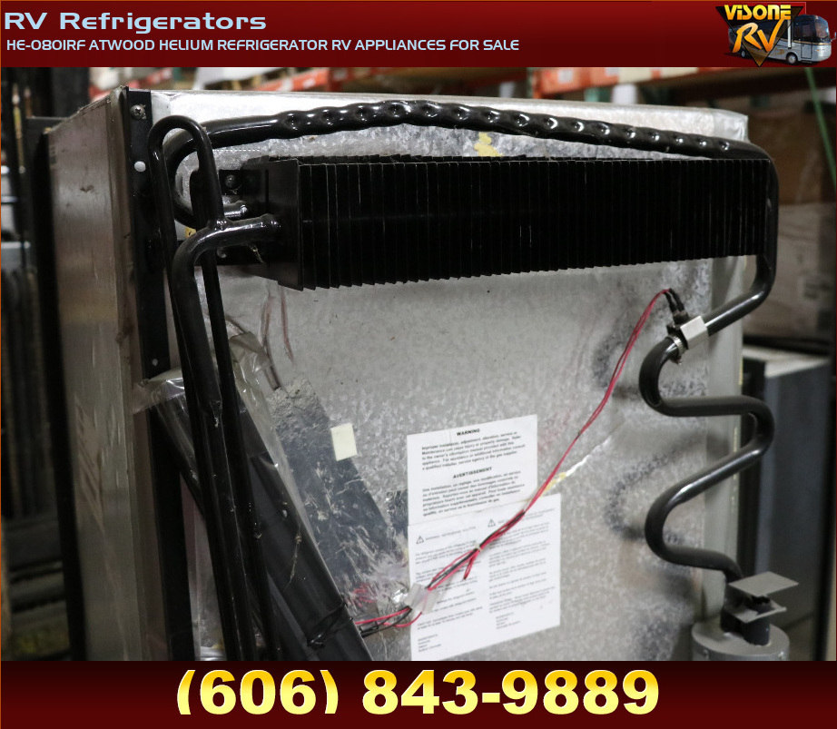 RV Appliances HE0801RF ATWOOD HELIUM REFRIGERATOR RV APPLIANCES FOR