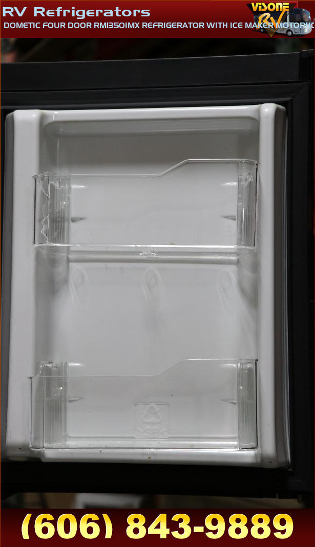 RV Appliances DOMETIC FOUR DOOR RM1350IMX REFRIGERATOR WITH ICE MAKER