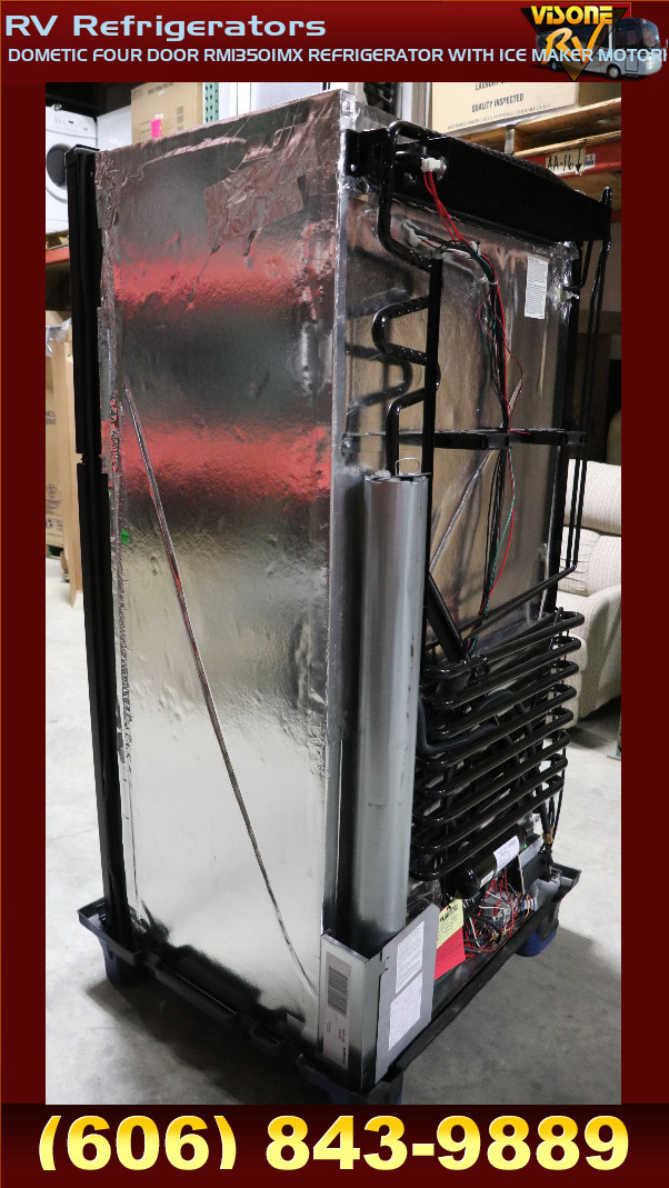 RV Appliances DOMETIC FOUR DOOR RM1350IMX REFRIGERATOR WITH ICE MAKER