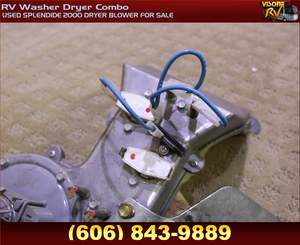 RV Appliances USED SPLENDIDE 2000 DRYER BLOWER FOR SALE RV Washer Dryer