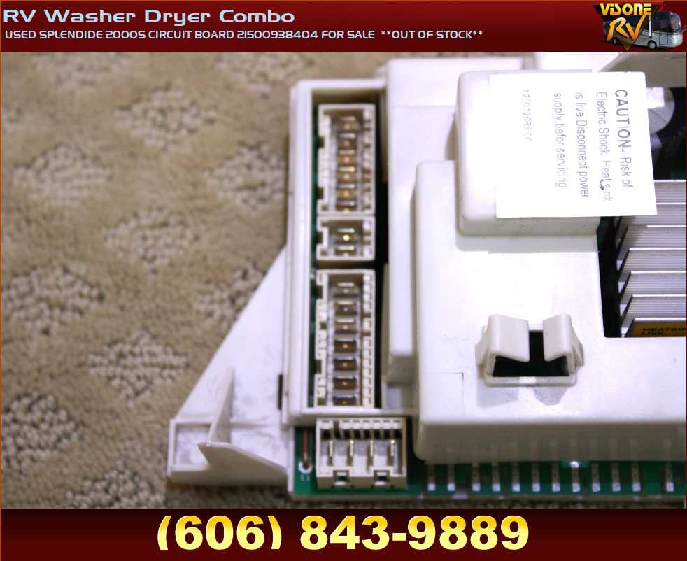 RV Appliances USED SPLENDIDE 2000S CIRCUIT BOARD 21500938404 FOR SALE