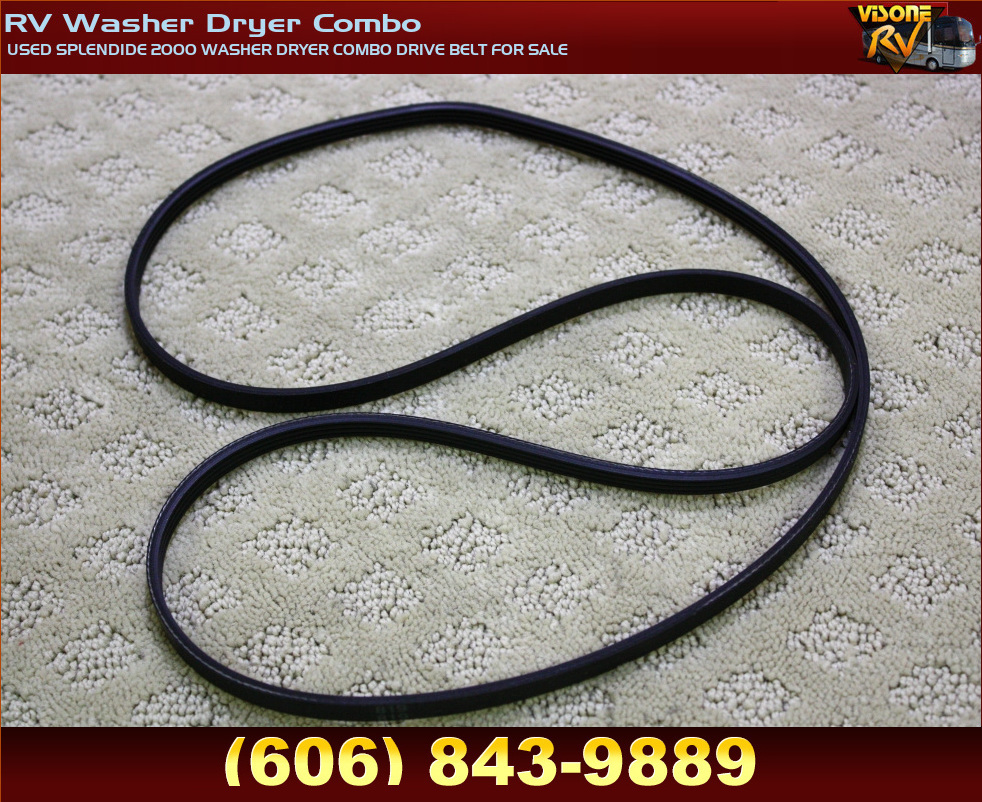 RV Appliances USED SPLENDIDE 2000 WASHER DRYER COMBO DRIVE BELT FOR