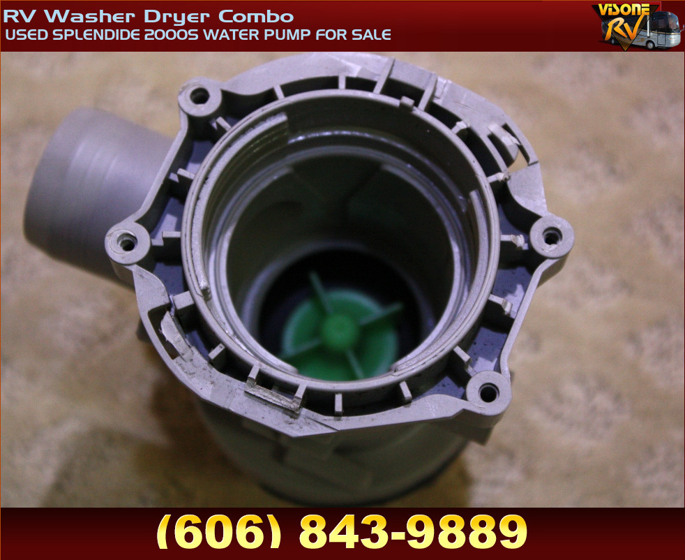 RV Appliances USED SPLENDIDE 2000S WATER PUMP FOR SALE RV Washer Dryer