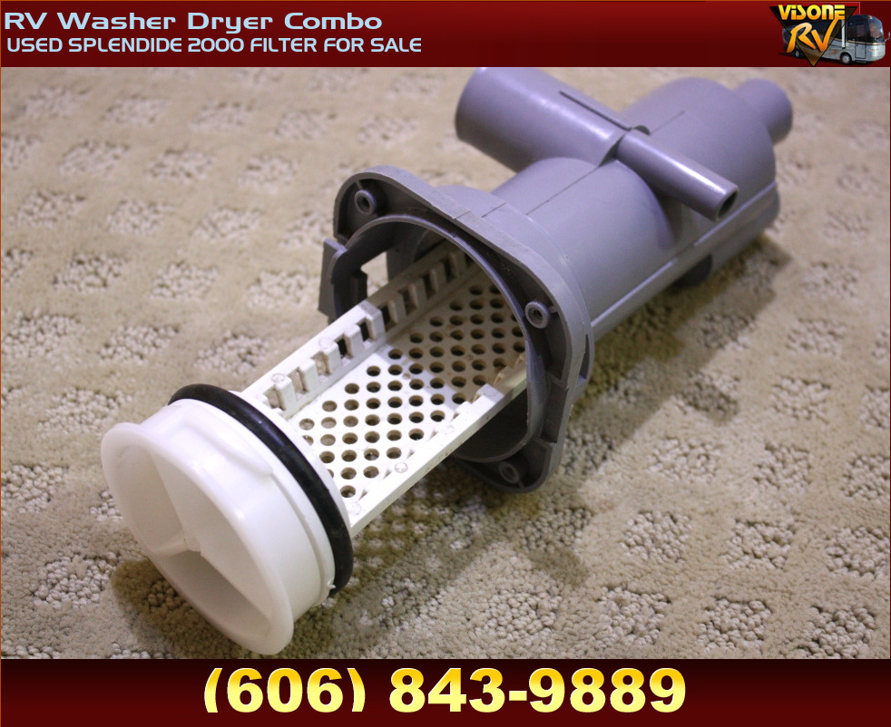RV Appliances USED SPLENDIDE 2000 FILTER FOR SALE RV Washer Dryer Combo
