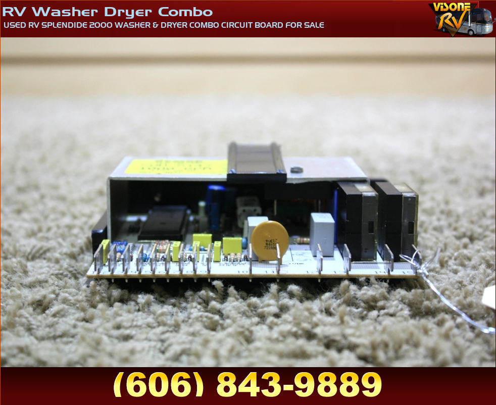 RV Appliances USED RV SPLENDIDE 2000 WASHER & DRYER COMBO CIRCUIT BOARD