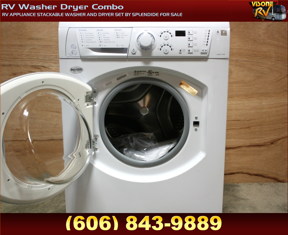 RV Appliances RV APPLIANCE STACKABLE WASHER AND DRYER SET BY SPLENDIDE