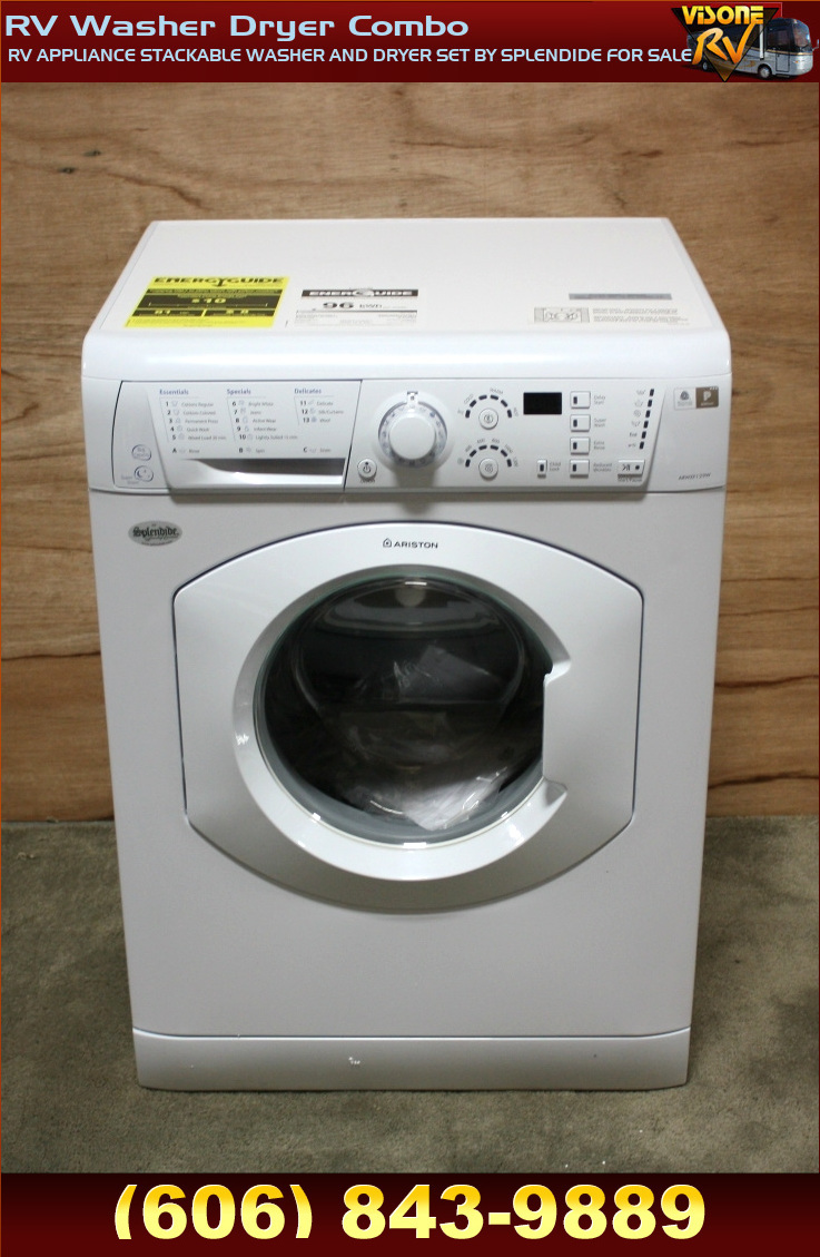 RV Appliances RV APPLIANCE STACKABLE WASHER AND DRYER SET BY SPLENDIDE FOR SALE RV Washer Dryer