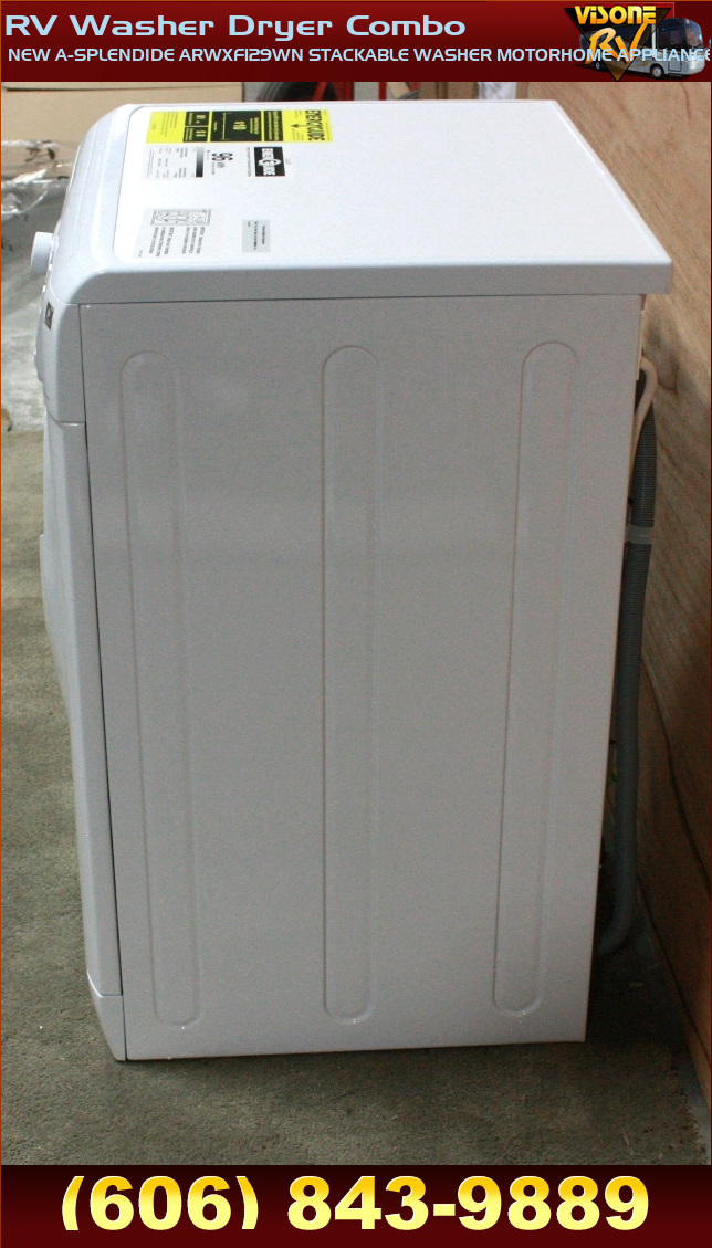 RV Appliances NEW ASPLENDIDE ARWXF129WN STACKABLE WASHER MOTORHOME APPLIANCE FOR SALE RV Washer