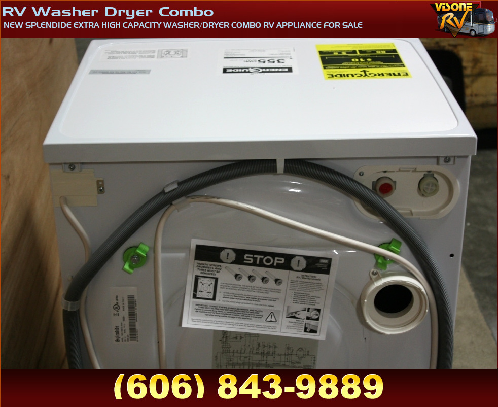 RV Appliances NEW SPLENDIDE EXTRA HIGH CAPACITY WASHER/DRYER COMBO RV