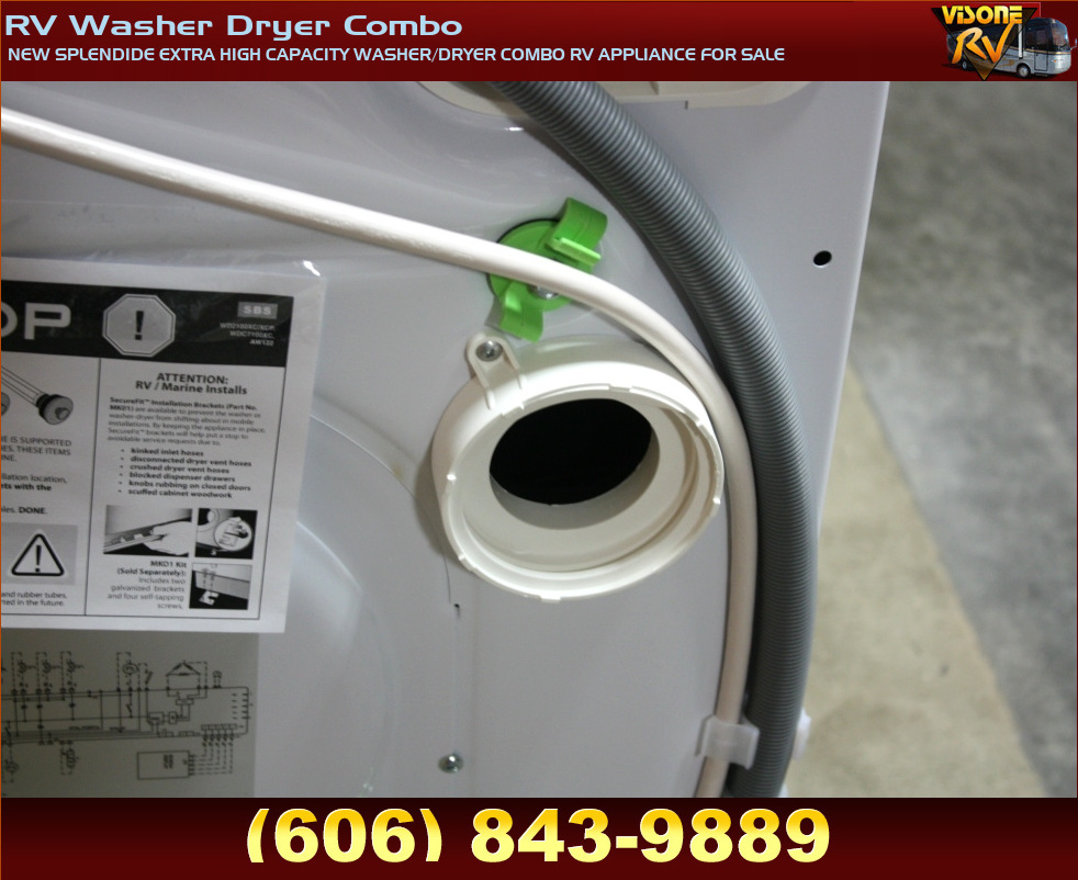 RV Appliances NEW SPLENDIDE EXTRA HIGH CAPACITY WASHER/DRYER COMBO RV APPLIANCE FOR SALE RV