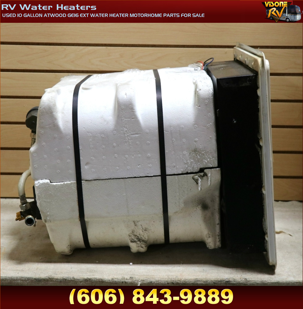 RV Appliances USED 10 GALLON ATWOOD GE16 EXT WATER HEATER MOTORHOME PARTS FOR SALE RV Water