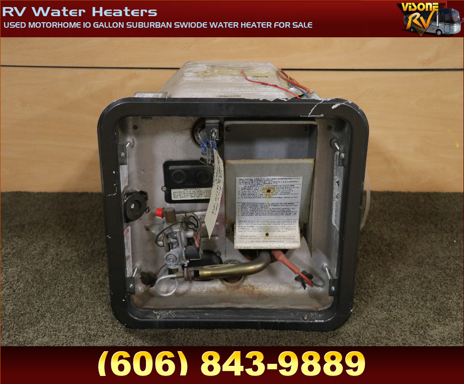 RV Appliances USED MOTORHOME 10 GALLON SUBURBAN SW10DE WATER HEATER FOR SALE RV Water Heaters