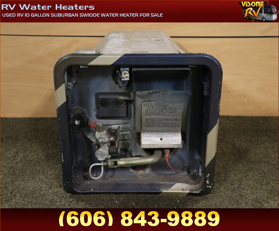 RV Appliances USED RV 10 GALLON SUBURBAN SW10DE WATER HEATER FOR SALE