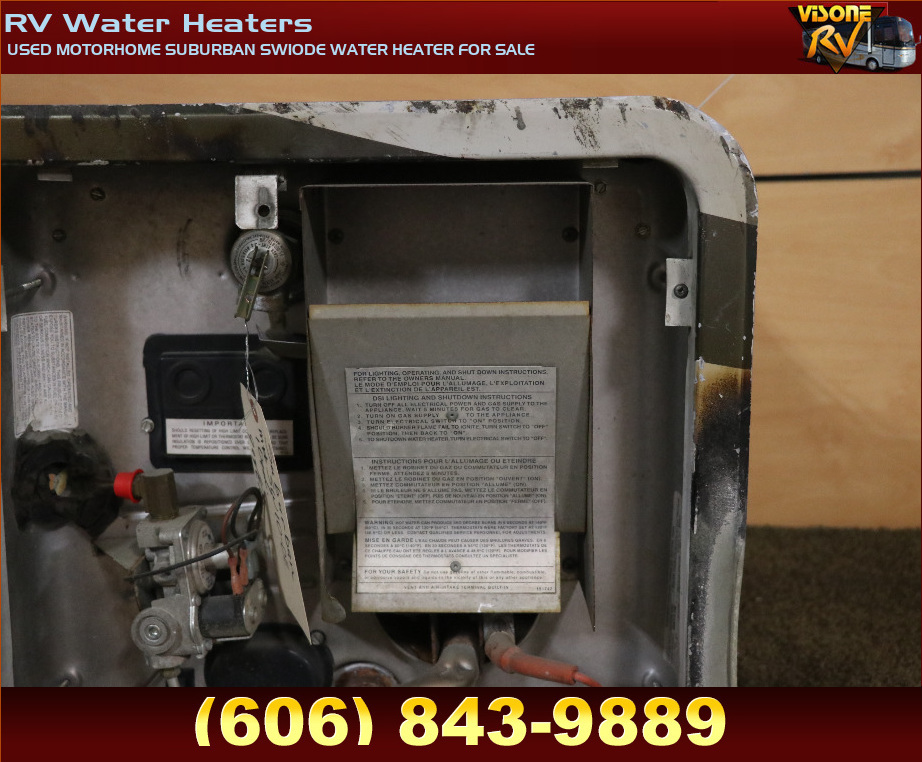 RV Appliances USED MOTORHOME SUBURBAN SW10DE WATER HEATER FOR SALE RV