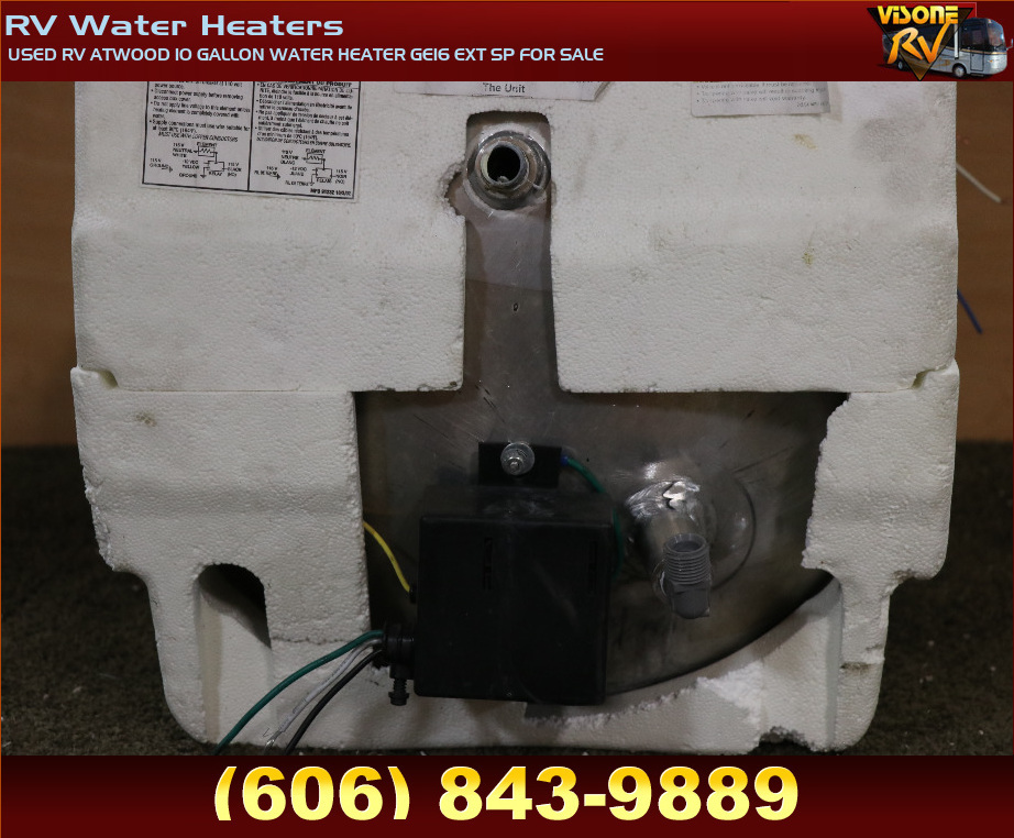 RV Appliances USED RV ATWOOD 10 GALLON WATER HEATER GE16 EXT SP FOR