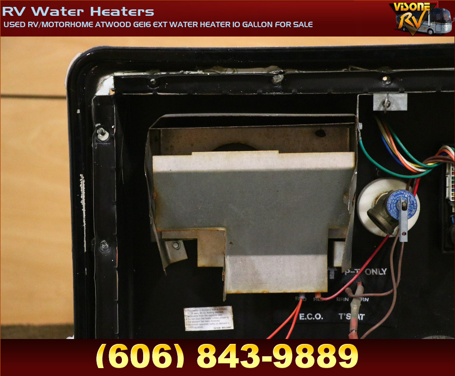 RV Appliances USED RV/MOTORHOME ATWOOD GE16 EXT WATER HEATER 10 GALLON
