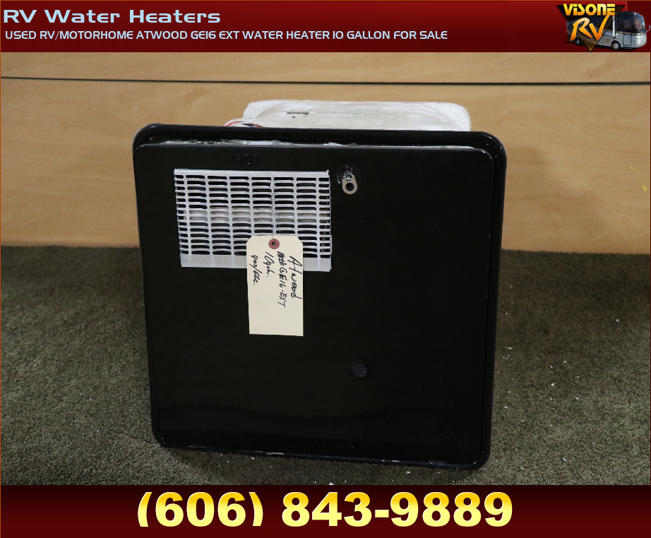 RV Appliances USED RV/MOTORHOME ATWOOD GE16 EXT WATER HEATER 10 GALLON FOR SALE RV Water Heaters
