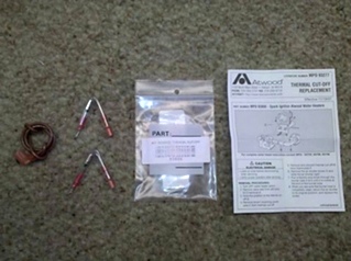 NEW RV/MOTORHOME WATER HEATER PARTS - THERMAL CUT OFF KIT (2 PACK) MODEL: 