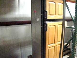 USED RV/MOTORHOME DOMETIC NDR1062 NEW DIMENSIONS REFRIGERATOR (WOOD PANEL) FOR SALE