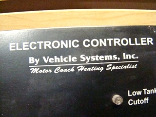 USED RV/MOTORHOME AQUA HOT ELECTRONIC CONTROL PANEL BY. VEHICLE SYSTEMS FOR SALE