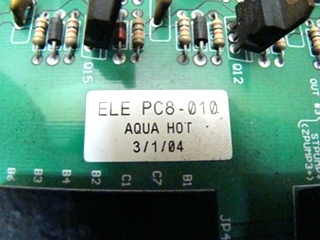 USED RV/MOTORHOME AQUA HOT ELECTRONIC CONTROL MODULE BY. VEHICLE SYSTEMS FOR SALE