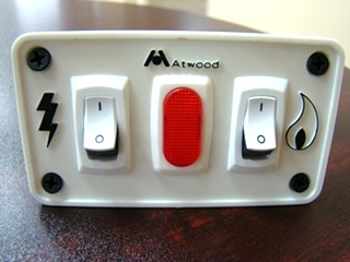 NEW RV/MOTORHOME ATWOOD WATER HEATER SWITCH PANEL