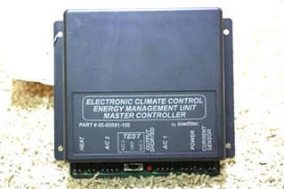 USED INTELLITEC ELECTRONIC CLIMATE CONTROL ENERGY MANAGEMENT UNIT 00-0591-100 FOR SALE