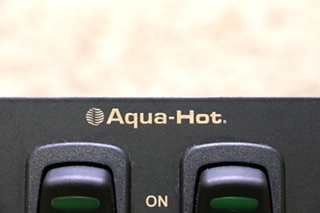 USED MOTORHOME AQUA-HOT 2 SWITCH PANEL RV PARTS FOR SALE