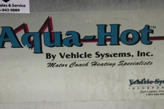 USED AHU-100-02S AQUA-HOT MOTOR COACH & MARINE HEATING SYSTEM FOR SALE