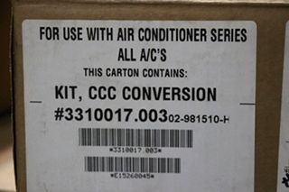 RV 3310017.003 DOMETIC COMFORT CONTROL CENTER CONVERSTION KIT FOR SALE