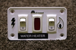 USED RV/MOTORHOME ATWOOD WATER HEATER SWITCH PANEL FOR SALE
