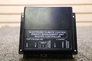 USED INTELLTIEC 00-00591-000 ELECTRONIC CLIMATE CONTROL RV PARTS FOR SALE