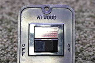 USED RV/MOTORHOME ATWOOD OFF / ON SWITCH PANEL FOR SALE