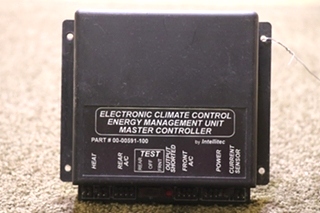 USED MOTORHOME INTELLITEC ELECTRONIC CLIMATE CONTROL CONTROLLER 00-00591-100 FOR SALE