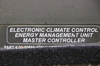 USED RV/MOTORHOME 00-00591-100 INTELLITEC ELECTRONIC CLIMATE CONTROL MODULE FOR SALE