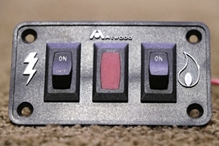 USED MOTORHOME ATWOOD WATER HEATER SWITCH PANEL FOR SALE