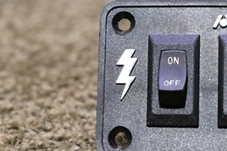 USED MOTORHOME ATWOOD WATER HEATER SWITCH PANEL FOR SALE